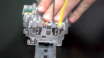 Altech Spring Clamp Terminal Block Instructions — Allied Electronics & Automation