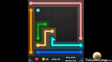 Flow Game Level - 330 [8x8] Mania Connect the Dots