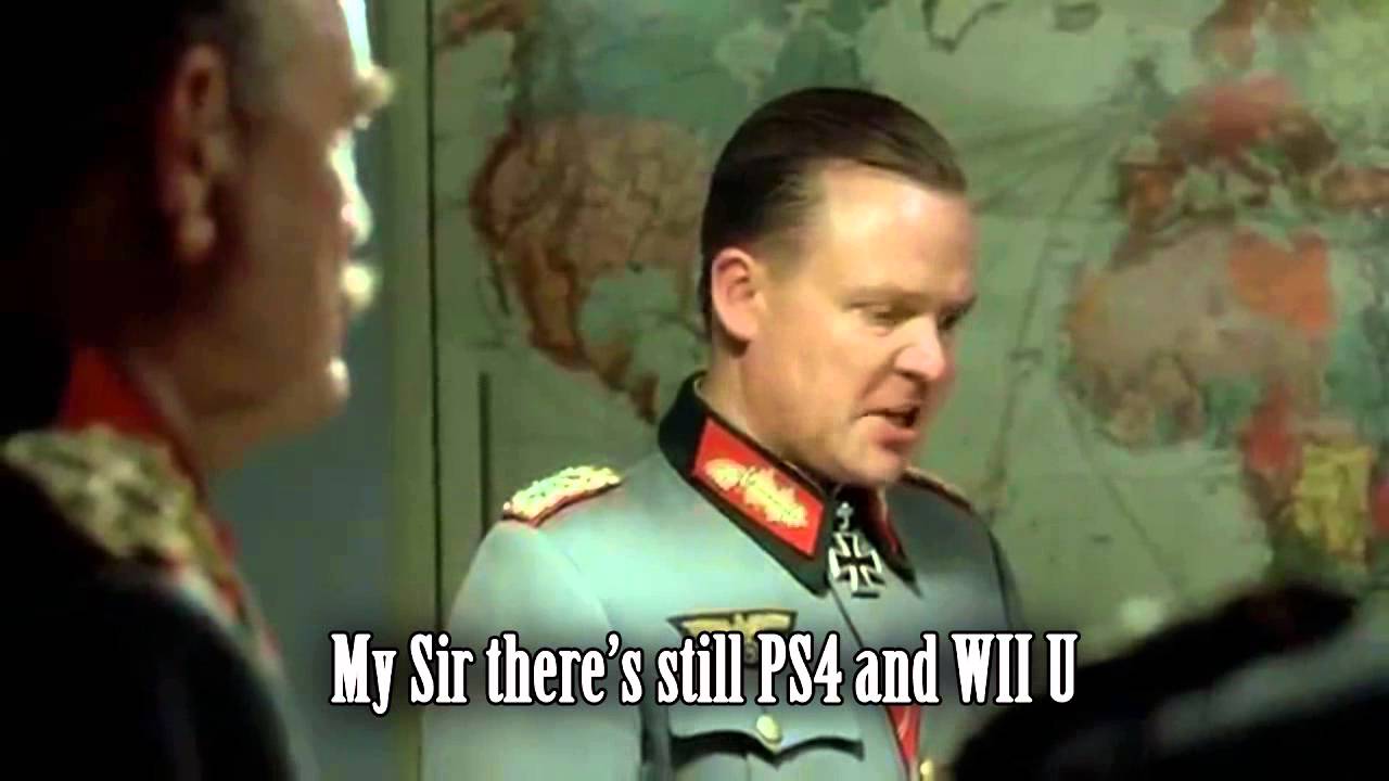 Hitler reacts to Xbox one reveal (why Hitler committed suicide)