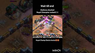 Coc!!Electro boots🥵🥵#shorts #clashofclans#royalchampion #electroboots #shorts