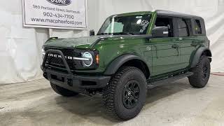 Eruption Green 2023 Ford Bronco WILDTRAK Review