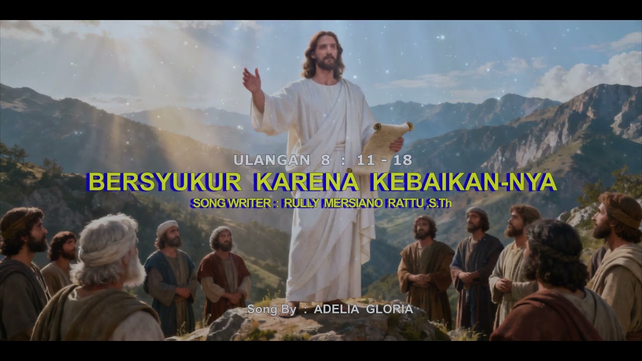 BERSYUKUR KARENA KEBAIKANNYA - ADELIA GLORIA || lagu Rohani Dangdut Mandarin Terbaru 2026