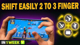 How To Play 3 Finger Claw In Free Fire 🔥| Shift From 2 To 3 Finger Easily | Become God In 3 Finger