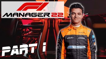 BATTLE IN Bahrain | F1 Manager 2022 | McLaren Career | Part 1