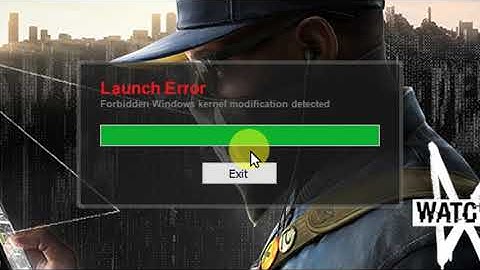 Launch Error Forbidden Windows Kernel Modification detected, Works on 2020