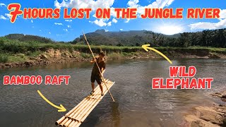 I Spent 7 Hours Lost in the Jungle on a Bamboo Raft | Elephants | Snakes | Eagles | Spiders by BUSHCRAFT TOOLS 21,085 views 3 months ago 21 minutes