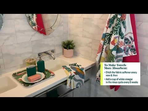 How to accessorize your boring bathroom