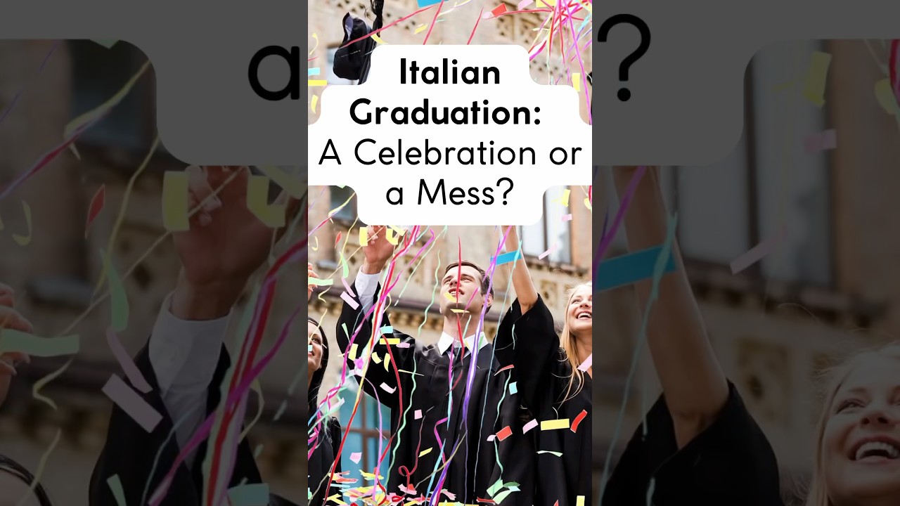Graduation in Italy: Tradition with a Messy Twist 