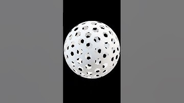 (5) Sphere with hexagon pattern 3D model #3dmodeling #animation #dynamobim