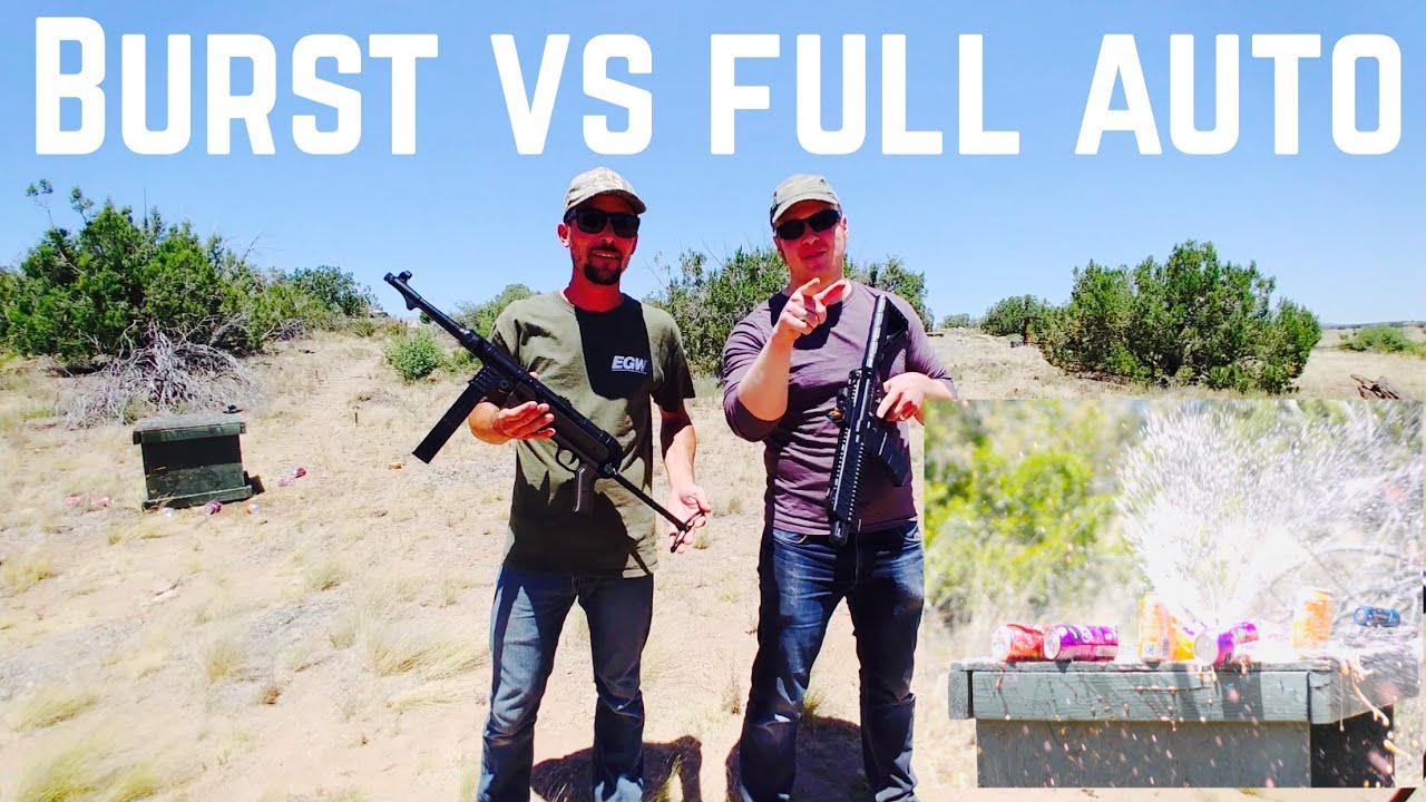 Umarex Steel Strike Vs MP40: Burst Mode or FULL AUTO?!