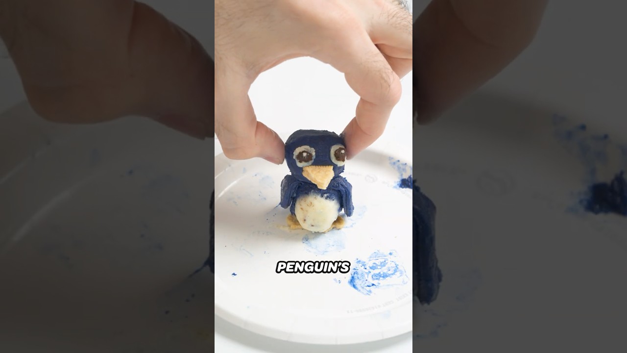 Penguin Made of Oreos