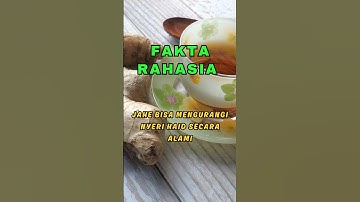 Fakta Rahasia: Jahe Bisa Mengurangi Nyeri Haid Secara Alami