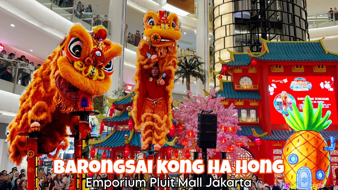 CNY 2026 | BARONGSAI KONG HA HONG | BARONGSAI KUNING ACROBATIC EMPORIUM PLUIT JAKARTA LION DANCE