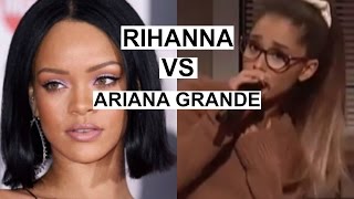 Ariana Grande vs. Rihanna - Work ft. Drake Vocal Impressions HD SNL Performance