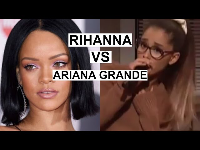 Ariana Grande vs. Rihanna - Work ft. Drake Vocal Impressions HD SNL Performance class=