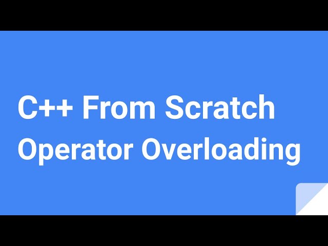 Operator Overloading In C++: Fully Explained - History-Computer