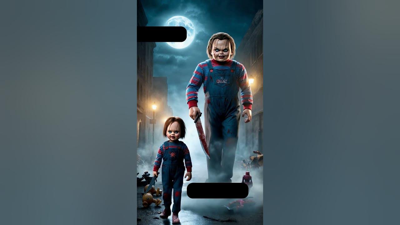 CHUCKY and his Giant Twin taking over Halloween! ##shorts #fitness #pets #Halloween #pov