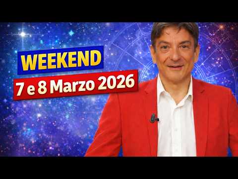 Video Oroscopo Paolo Fox Oggi WEEKEND 7 e 8 Marzo 2026