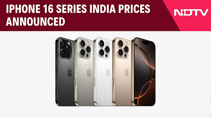 iPhone 16 Price In India | iPhone 16 Series India Prices Announced
