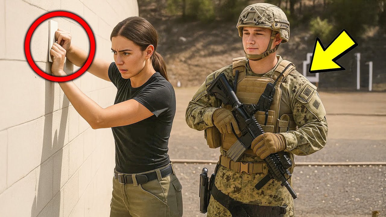 „Sie flickte nur die Wand am Schießstand – bis ein Navy SEAL ihr sein Gewehr gab und zurücktrat“