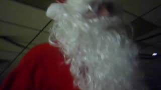 Breakdancing Santa