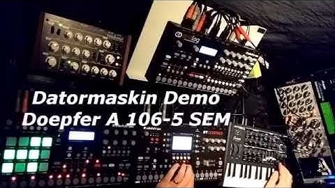 "Demo" Doepfer A-106-5 SEM Filter, By Datormaskin