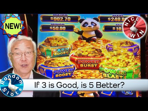 Five Fortunes Panda Slot Machine Nice Bonus