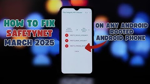 Pass SafetyNet on ANY Custom ROM in 2025! (KernelSU/A-Patch)