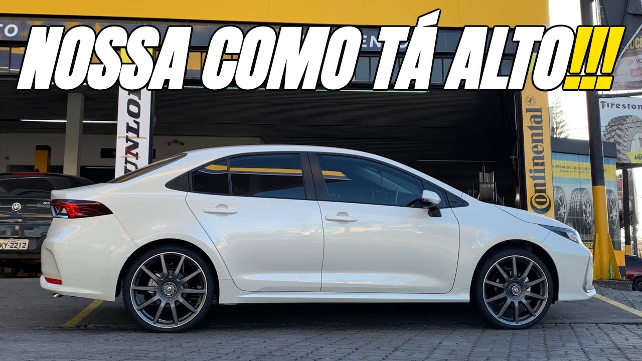 NOVO COROLLA COM RODAS 20 VOLCANO DAIMLER