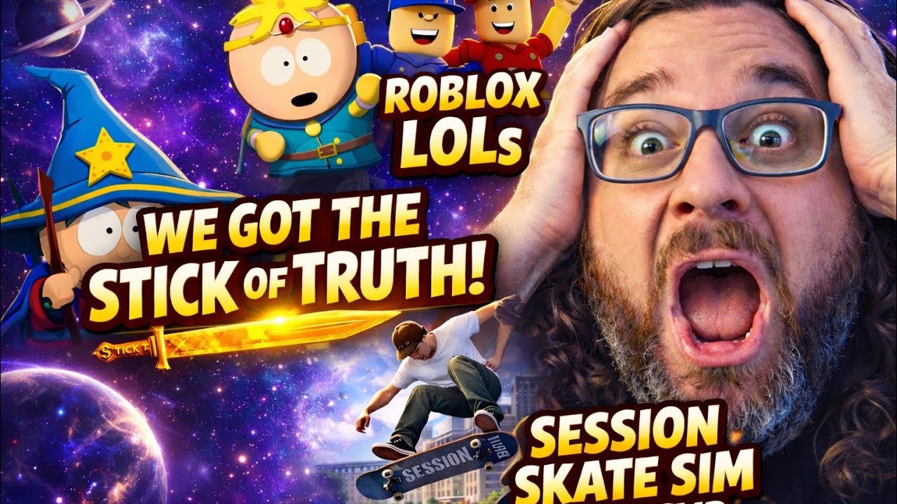 I Got the Stick of Truth in Fortnite | Roblox LOLs | Session Skate Sim First Clip 👀🎮