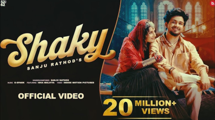 Shaky ( Official #video ) Sanju Rathod Ft. Isha Malviya | G-spark | new #marathi Songs 2025
