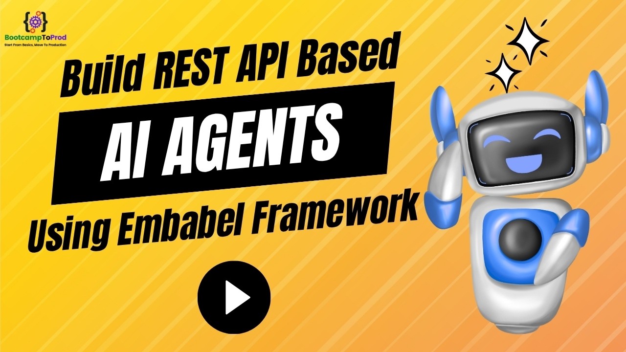 Build REST API Based AI Agents using Embabel Framework 🚀 - YouTube