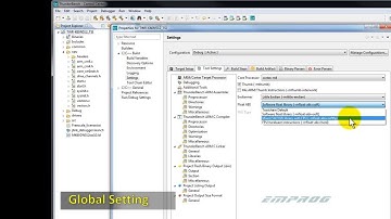 Emprog ThunderBench Project Properties Tutorial Part 1 of 2