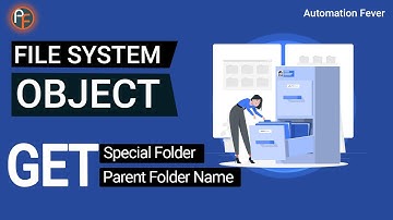 GetParentFolderName and GetSpecialFolder Method | Advanced VBA in Hindi