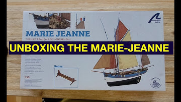 Unboxing the Marie-Jeanne ship model by Artesanía Latina