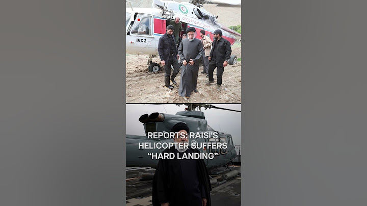 Reports: Helipcopter Carrying Iran President Raisi “Crashes” | Subscribe to Firstpost