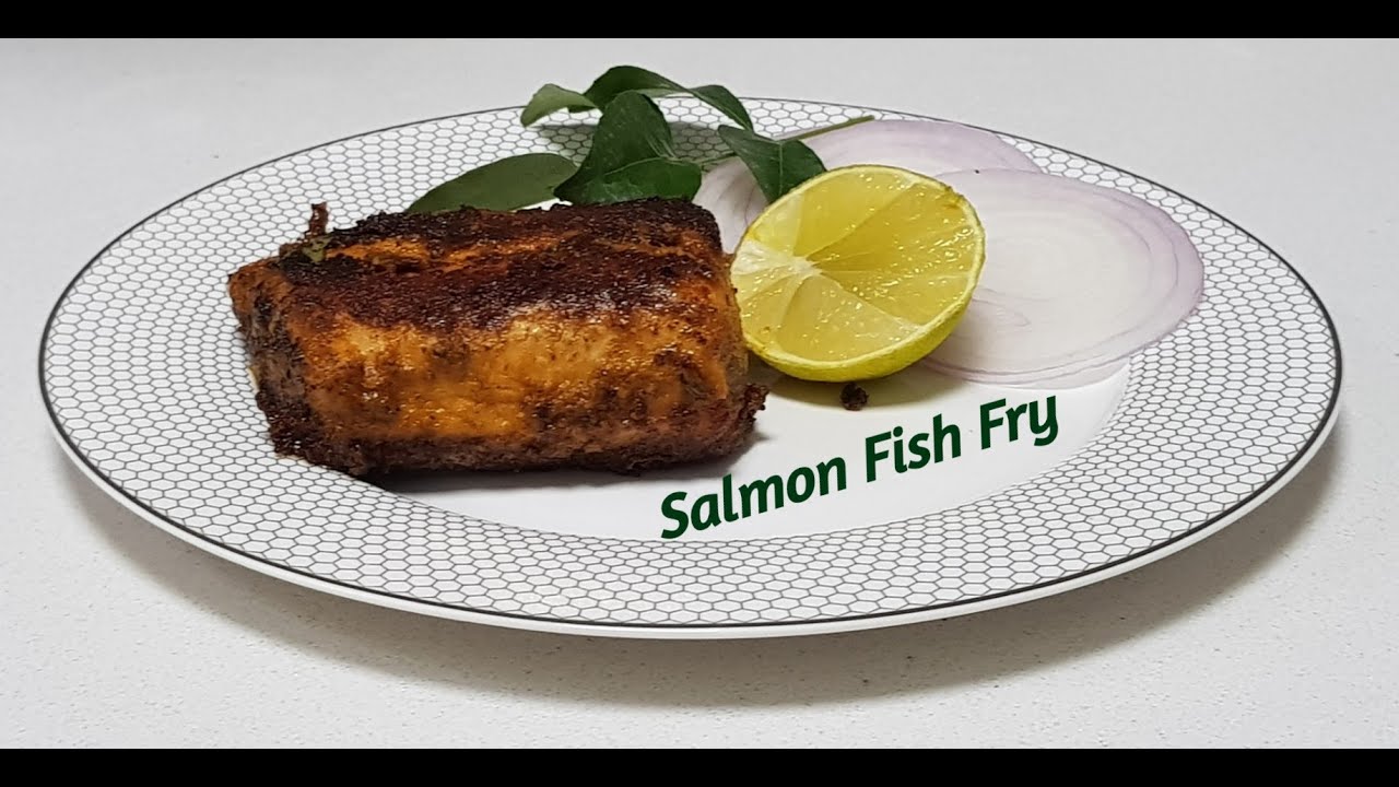 Healthy Salmon Fry// Kerala Style Fish Fry//Salmon Fish Fry with Indian