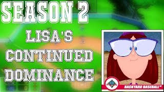 Backyard Baseball 1997 Season 2 - Game 6 Lisas Continued Dominance