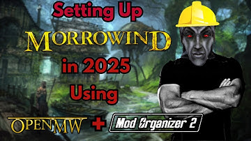 Setting up Morrowind using OpenMW and Mod Organizer