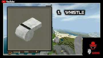 ⬜mini block craft 3d || how to craft whistle in survival mode crafting recipes of whistle#mdgaming94