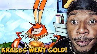 MR KRABBS FLOATING!!! Mr Swags - KRAB WALK (Official Lyric Video) | REACTION!