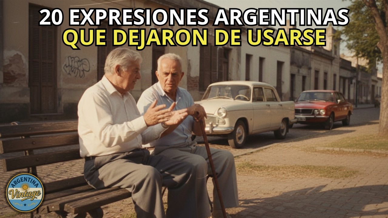 20 EXPRESIONES ARGENTINAS que dejaron de usarse sin que NADIE lo Notara