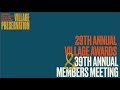 2019 Annual Meeting and Village Awards | June 12, 2019