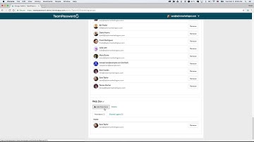 TeamPassword: Managing Internal Passwords with Groups
