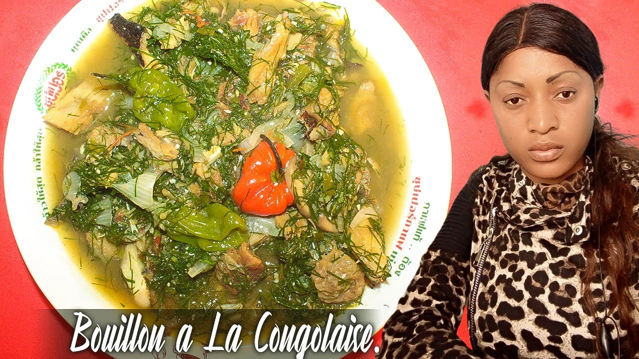 Rytha BM Bouillon à la Congolaise (Poisson salé et poisson fumé) YouTube