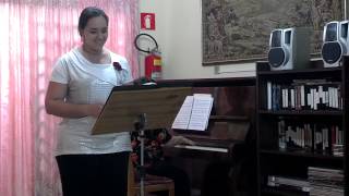 Solo de Glinka: Natalia Tolstikow Quinsan (soprano) & Maria Aparecida Rasetti (piano)