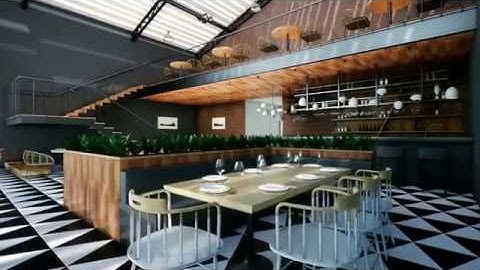 Unreal Engine 4 - Interior Restaurant