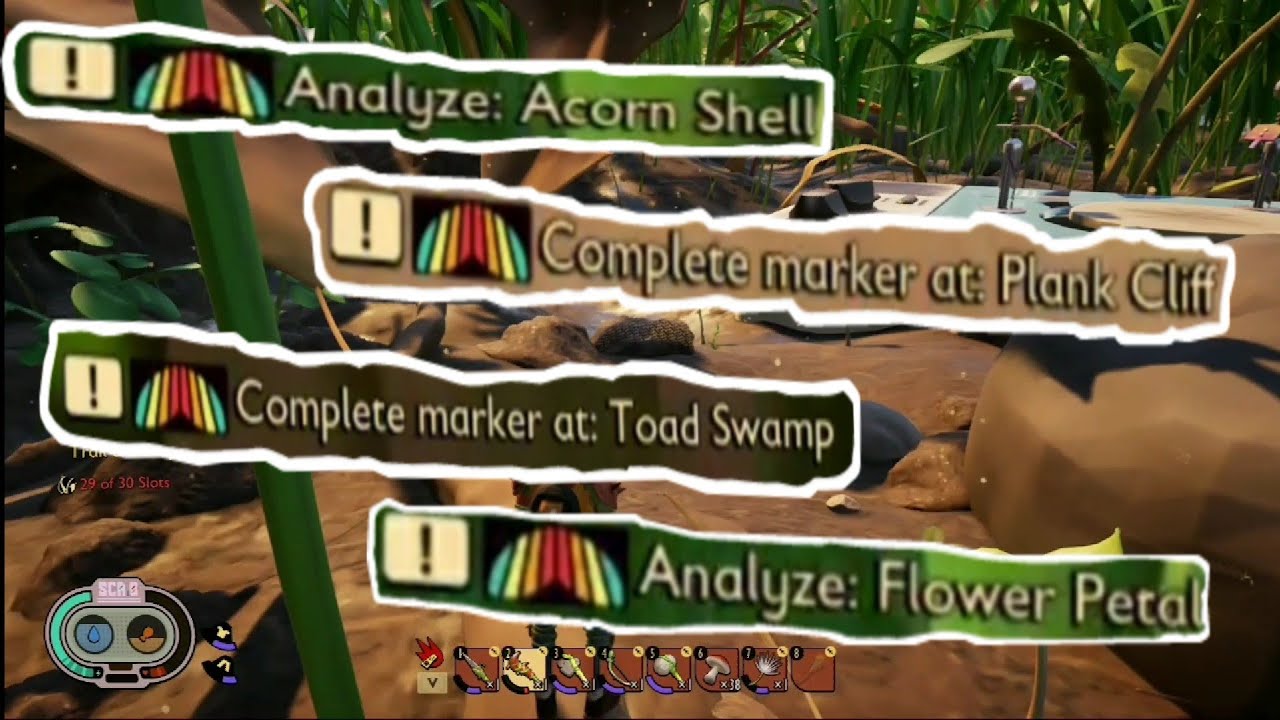 Toad Swamp and Plank Cliff LOCATION in Grounded YouTube