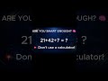 | Math Challenge #shorts