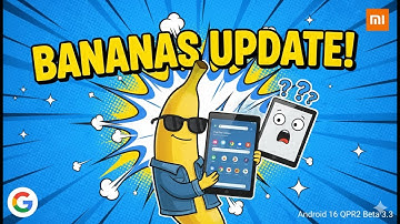 Mi Pad 6 + Pixel Port QPR2 3.3 = Bananas Update?! (Android 16) #google #xiaomi